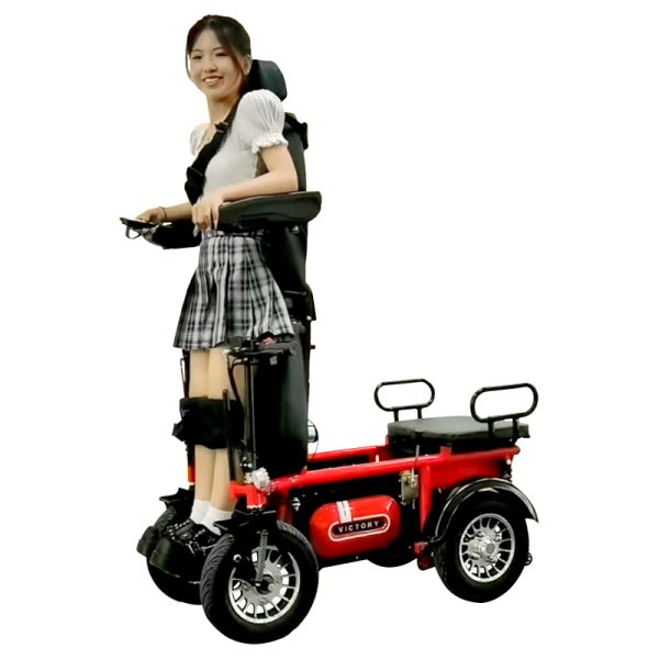 001 Silla de ruedas eléctrica todoterreno YSE302 | Silla de ruedas multifuncional con tracción en las cuatro ruedas y diseño de absorción de impactos.