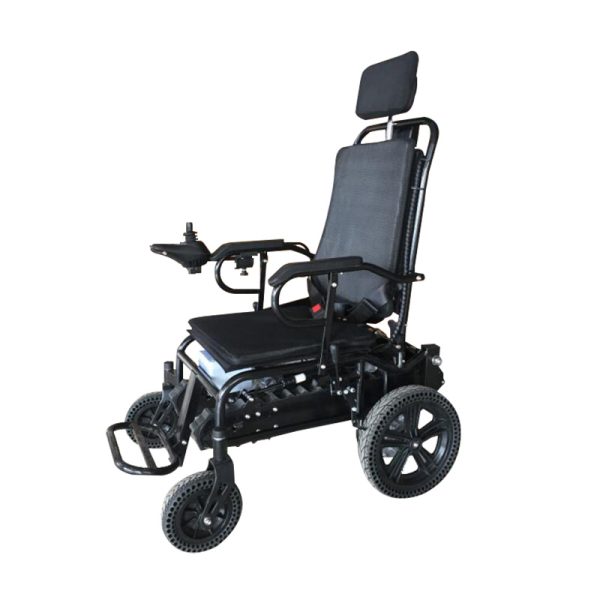 Electric Stair Climbing Wheelchair YSE203 Silla de ruedas eléctrica plegable portátil para subir escaleras YSE203 | Diseño con orugas