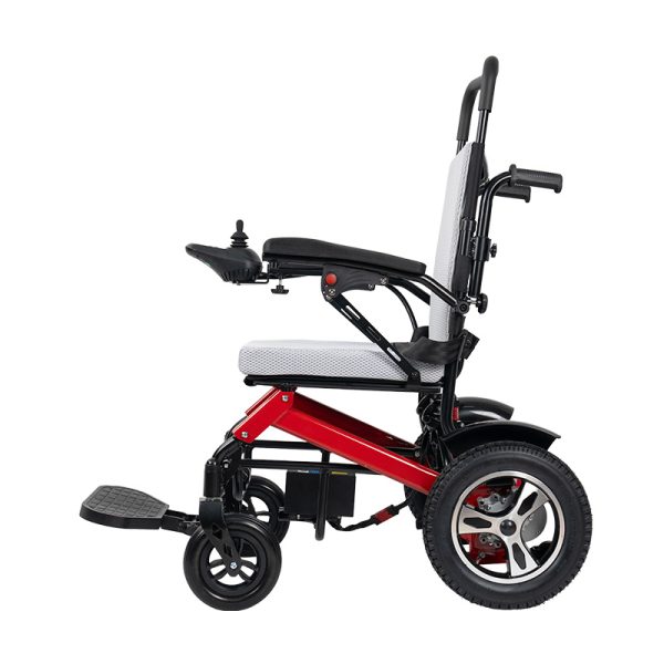 Lightweight electric folding wheelchair YSE130L Silla de ruedas eléctrica plegable ligera YSE130L | Portátil y duradera