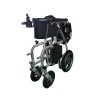 02 Silla de ruedas eléctrica plegable ligera YSE124 | Marco de aluminio ultraligero de 14 kg, modo dual manual/eléctrico