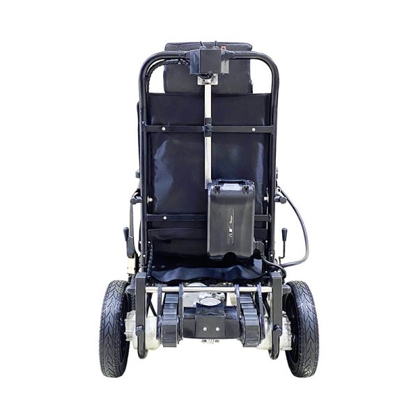 03 Silla de ruedas eléctrica plegable portátil para subir escaleras YSE203 | Diseño con orugas