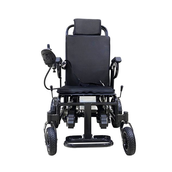04 Silla de ruedas eléctrica plegable portátil para subir escaleras YSE203 | Diseño con orugas