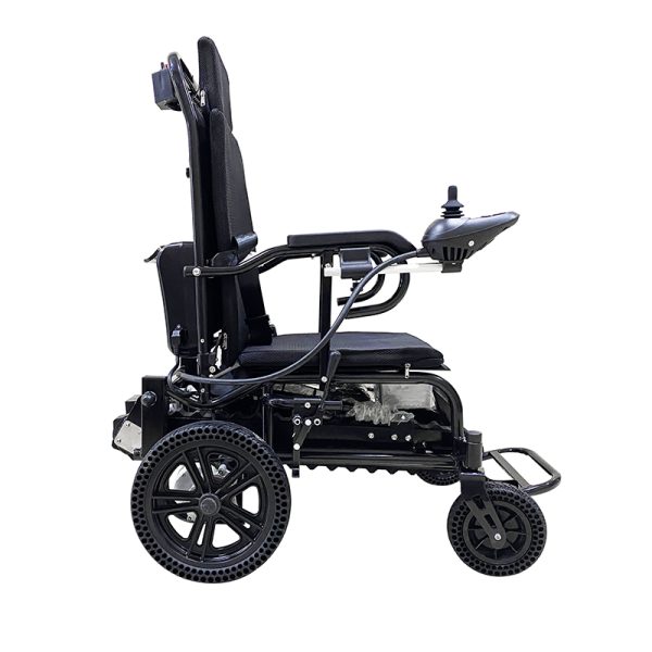 05 Silla de ruedas eléctrica plegable portátil para subir escaleras YSE203 | Diseño con orugas