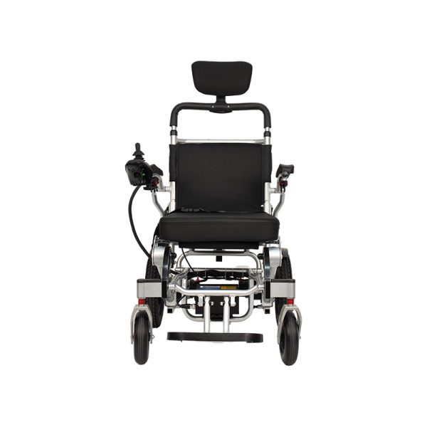 Portable electric wheelchair YSE130XB Silla de ruedas eléctrica portátil YSE130XB | Estructura ligera de aleación de aluminio | Carga USB, exterior de fibra de carbono