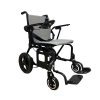 3 Silla de ruedas eléctrica ligera YSE139 | Estructura plegable de fibra de carbono, diseño de reposabrazos abatible