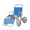beach wheelchair YSB02 Silla de ruedas flotante plegable de acero inoxidable YSB02