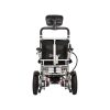 6 Silla de ruedas eléctrica portátil YSE130XB | Estructura ligera de aleación de aluminio | Carga USB, exterior de fibra de carbono