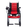 IMG_8252 B Silla de ruedas eléctrica portátil de acero YSE123 | Plegado rápido en 3 pasos, sistema de frenado seguro