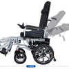16898196989743 Silla de ruedas eléctrica plegable con respaldo alto YSE109 | Portátil y duradera, cómoda para viajar.