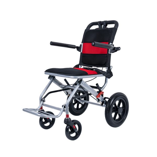 01 Silla de ruedas manual con respaldo plegable YSM2003