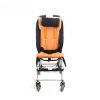 01 (4) Silla de ruedas plegable para niños con respaldo ajustable