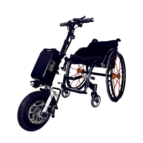 02 Bicicleta de mano con asistencia eléctrica para silla de ruedas manual YSH1006