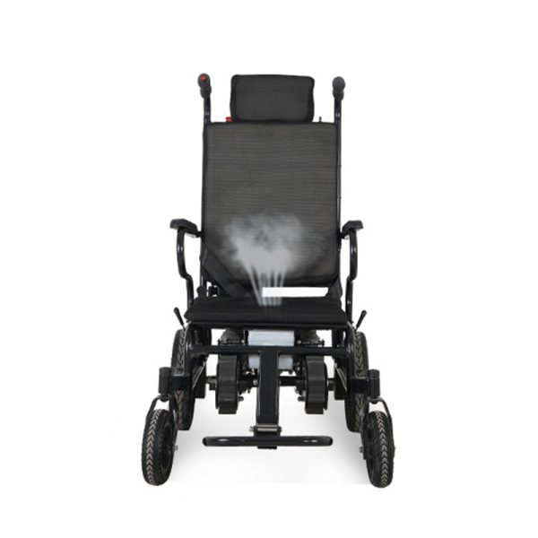02 Silla de ruedas ligera para subir escaleras para personas con discapacidad