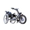 Accesorio de bicicleta de mano para sillas de ruedas manuales con luz LCD y LED