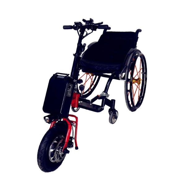 04 Bicicleta de mano con asistencia eléctrica para silla de ruedas manual YSH1006