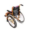 04 Silla de ruedas infantil premium con estructura plegable y cojín transpirable