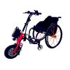 04 Kit de conversión a silla de ruedas eléctrica manual YSH1003 | Instalación rápida, faro impermeable, ajuste de tres velocidades