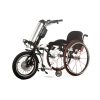Accesorio de bicicleta de mano para sillas de ruedas manuales con luz LCD y LED