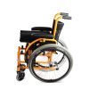 05 Silla de ruedas infantil premium con estructura plegable y cojín transpirable