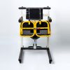 06 Silla de ruedas de transferencia hidráulica ajustable, altura ajustable 45-66cm