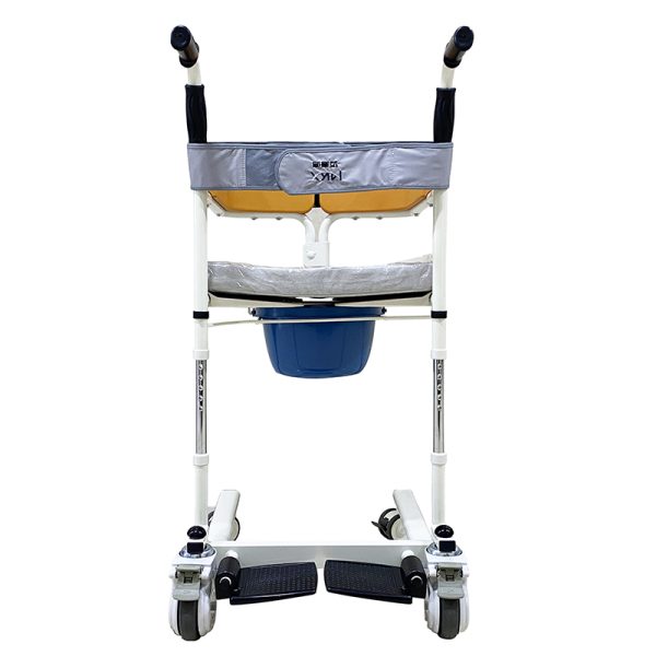 1 Silla de ruedas de traslado multifuncional con ruedas médicas silenciosas