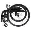 Silla de ruedas deportiva ligera con ruedas de liberación rápida, plegable