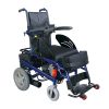 Silla de ruedas eléctrica de pie | Reposabrazos ajustables, giro de 360°