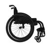 Silla de ruedas deportiva ligera con ruedas de liberación rápida, plegable