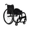 Silla de ruedas deportiva ligera con ruedas de liberación rápida, plegable