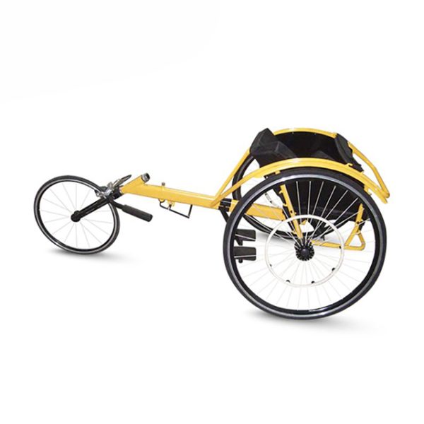 Silla de ruedas de carreras de alto rendimiento con marco de aluminio ligero