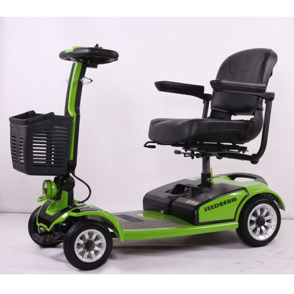 006 Scooter eléctrico portátil compacto de movilidad con manejo con una sola mano