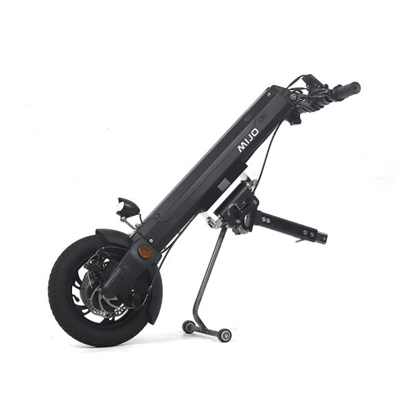 02 Accesorio para silla de ruedas de mano con pantalla LCD, luz LED y ajuste ajustable