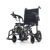 02 Silla de ruedas eléctrica plegable de viaje con motor sin escobillas de 24 V, fácil de transportar