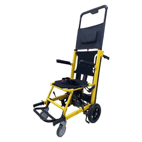 Lightweight Folding Stair Climbing Wheelchair Silla de ruedas ligera y plegable para subir escaleras con altura ajustable