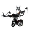 04 Silla de ruedas eléctrica de pie con reclinación y sistema de control de modo dual