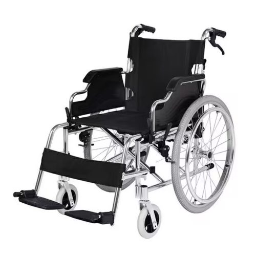 Silla de ruedas portátil de ayuda a la movilidad con cojín de asiento 3D transpirable