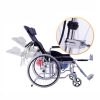 YSM2022 (3) Silla de ruedas manual con inodoro portátil y respaldo reclinable