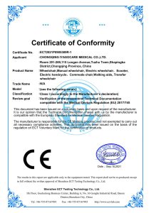 Certificate of Conformity