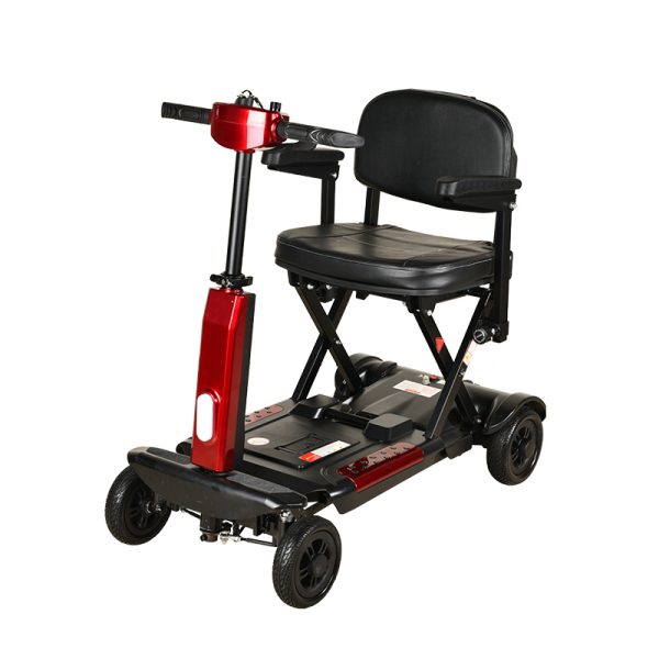 01 Scooter de Movilidad Plegable YSS3027, 22 kg de peso ligero, 18 km de autonomía
