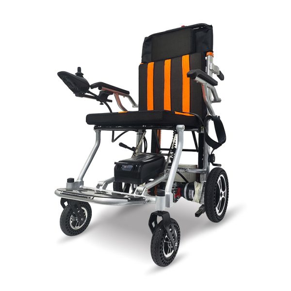 Silla de ruedas eléctrica para subir escaleras YSE208, ajustable en altura y plegable