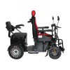 02 Silla de ruedas todoterreno biplaza, motor de alta potencia y batería de larga duración