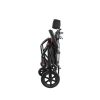 02 Silla de ruedas manual ultraligera YSM2035 12,7 kg, respaldo ajustable