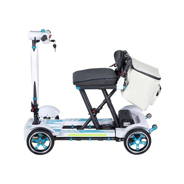 03 scooter eléctrico portátil YSS3026, diseño plegable de 20 kg