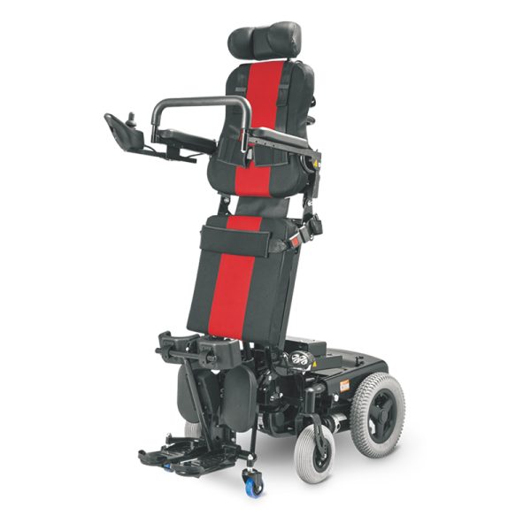 04 Silla de ruedas bipedestación con freno electromagnético | Silla de movilidad multiposición