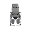 04 Silla de ruedas manual ligera YSM2020: acero resistente, asiento ergonómico y fácil manejo