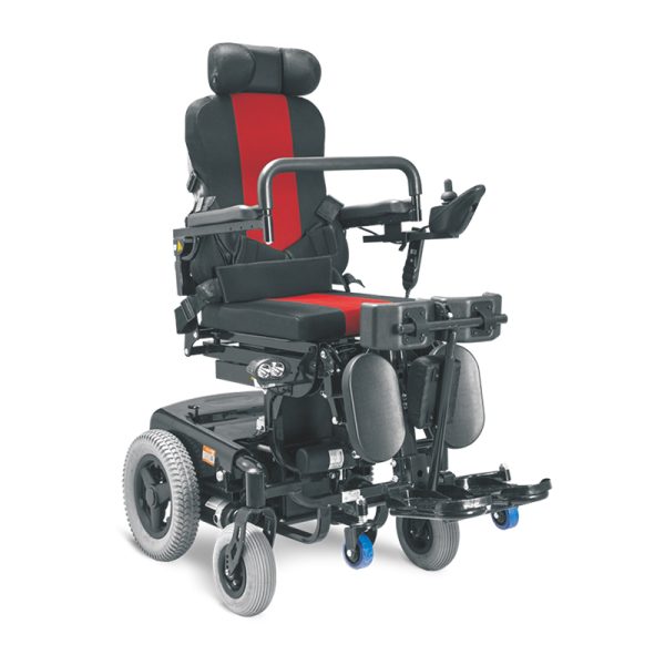 06 Silla de ruedas bipedestación con freno electromagnético | Silla de movilidad multiposición