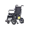 06 Silla de ruedas eléctrica plegable de doble motor | Ayuda de movilidad de alta resistencia de 100 kg
