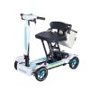 06 scooter eléctrico portátil YSS3026, diseño plegable de 20 kg