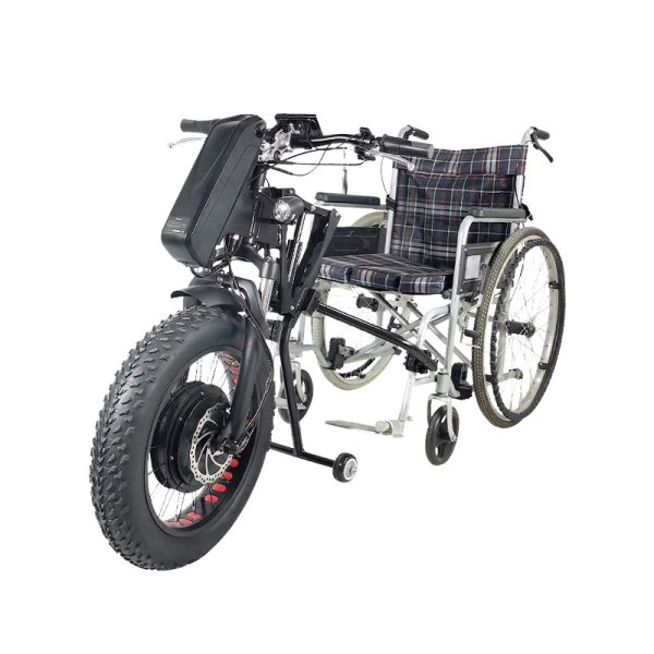 07 Kit de bicicleta de mano SH1010 conversión manual a silla de ruedas de 48 V y 1200 W, todoterreno