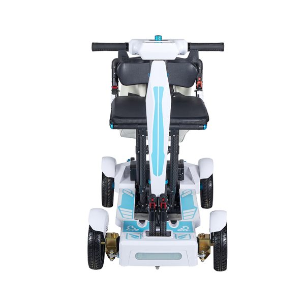 07 scooter eléctrico portátil YSS3026, diseño plegable de 20 kg